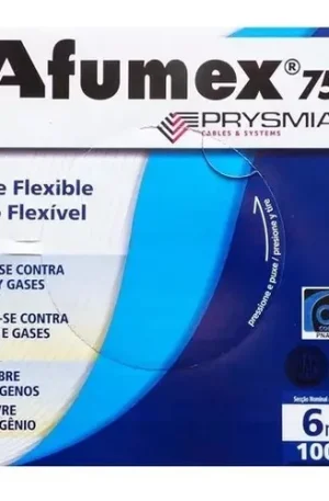 MTS CABLE PRYSMIAN AFUMEX 1X6 CELESTE