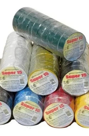 CINTA AISLADORA PVC 20MTS AMARILLO