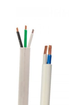 METROS DE CABLE VAINA PLANA 2 X 0,5