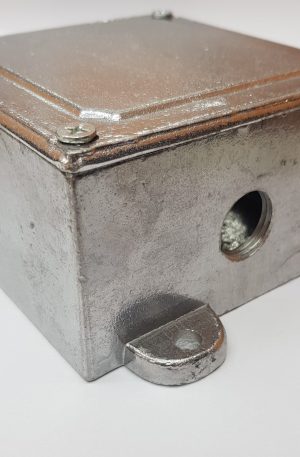 CAJA DE PASE Y DERIV 1" 100 X 100 X 60 ALUMINIO