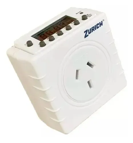 TIMER DIGITAL COMPACTO PROGRAMABLE ZURICH